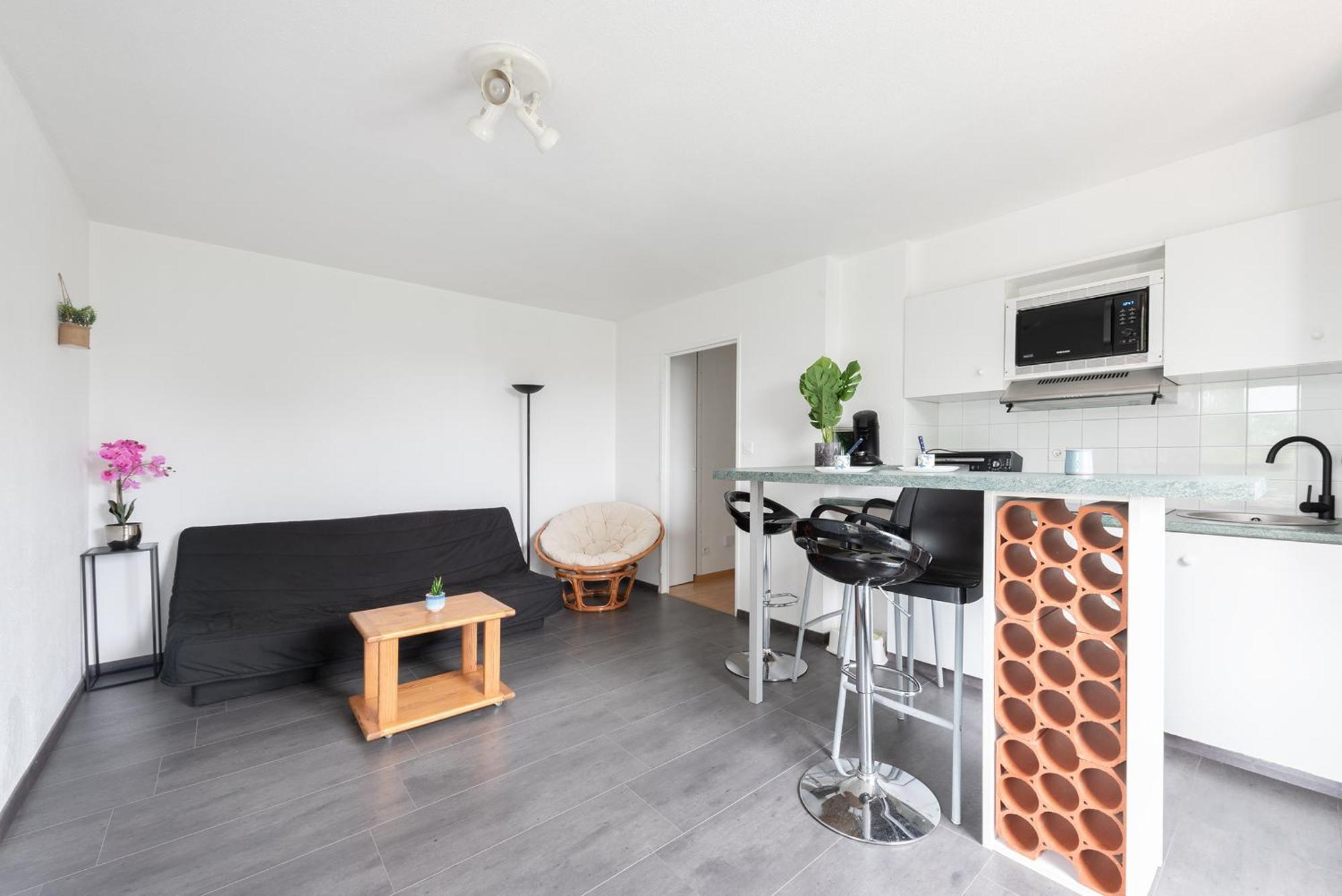 Апартаменты T2 Rangueil - Terrasse + 2 Parkings - 4 Personnes Тулуза Экстерьер фото
